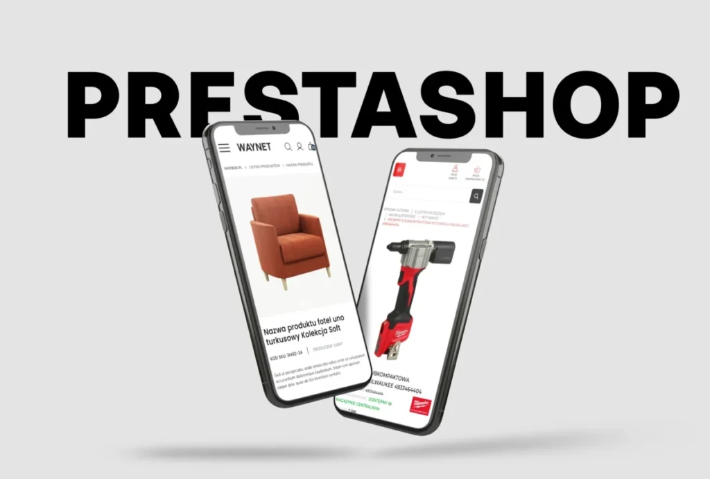 Sklepy internetowe PrestaShop - wdrożenia, utrzymanie, integracje sklepów