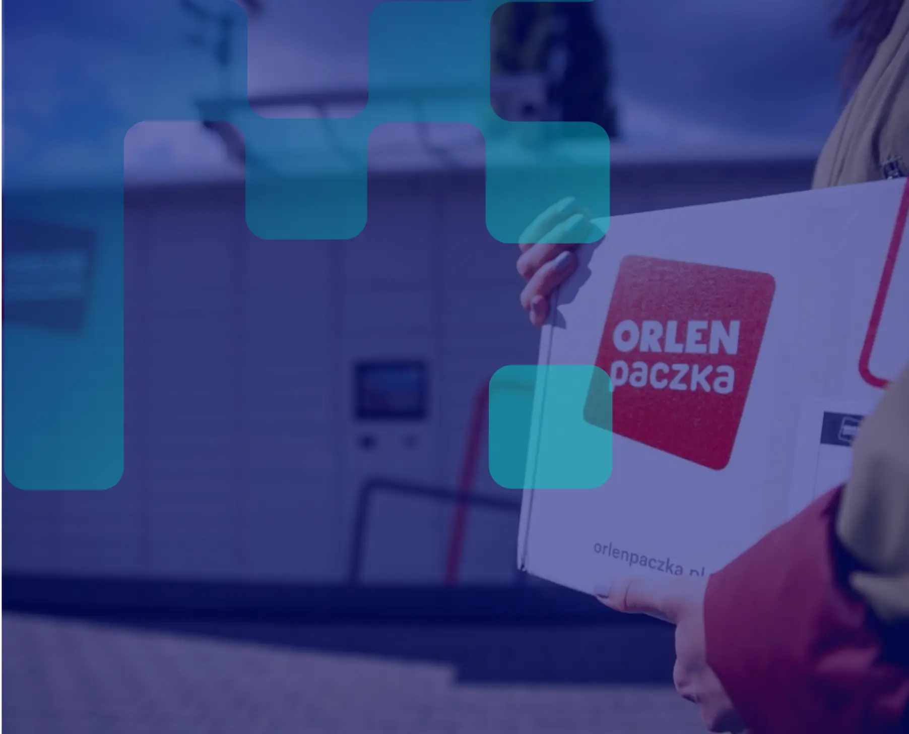 Automat paczkowy ORLEN Paczka, do którego wysyłkę umożliwia moduł integracyjny dla sklepów na PrestaShop.