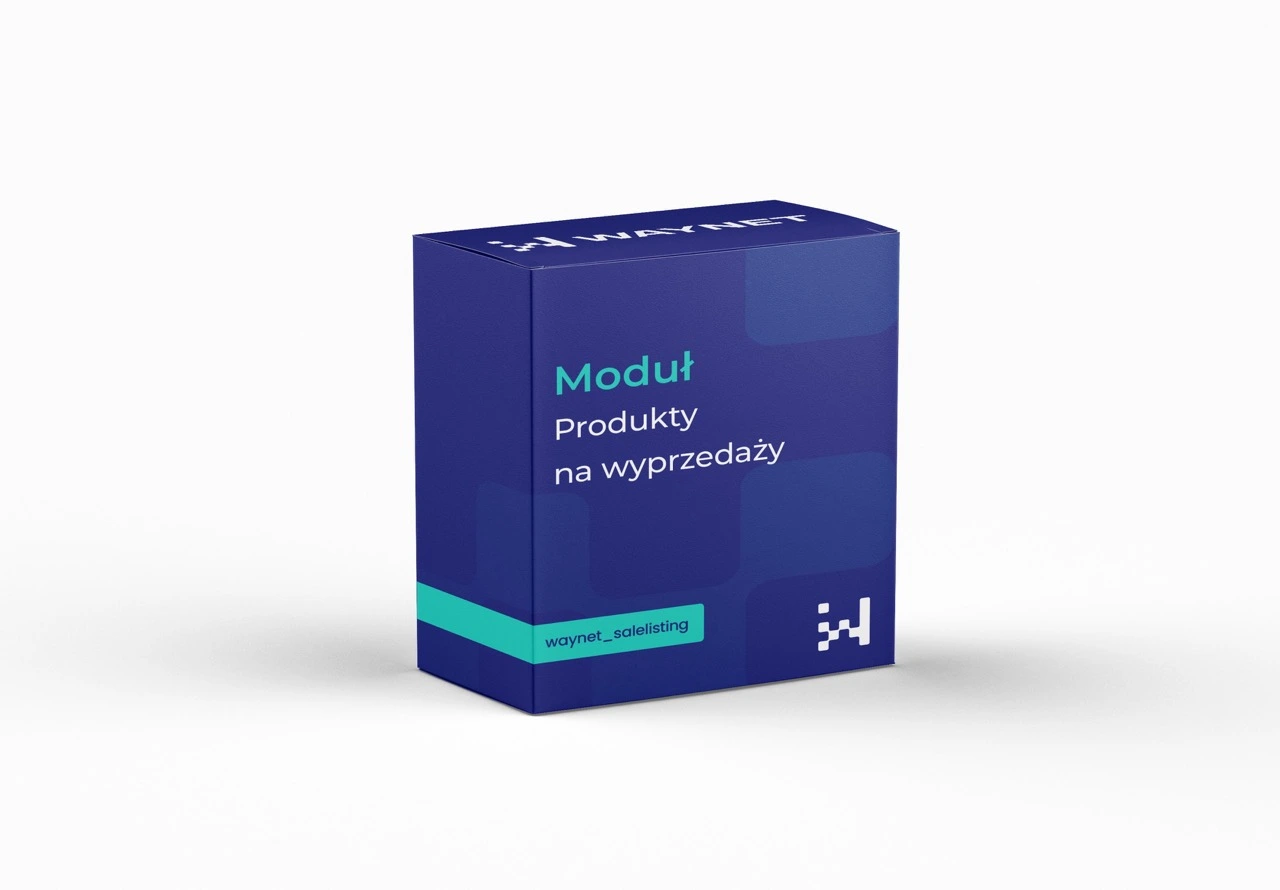 Moduł Produkty na Wyprzedaży PrestaShop - dedykowana strona z promocjami - Waynet.