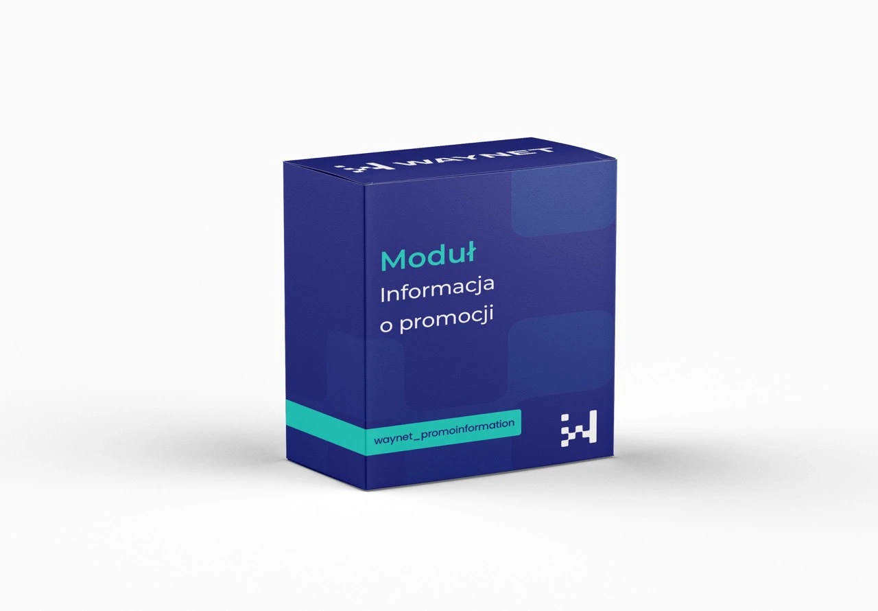 Moduł Informacja o Promocji PrestaShop - komunikat promocyjny na karcie produktu - Waynet.